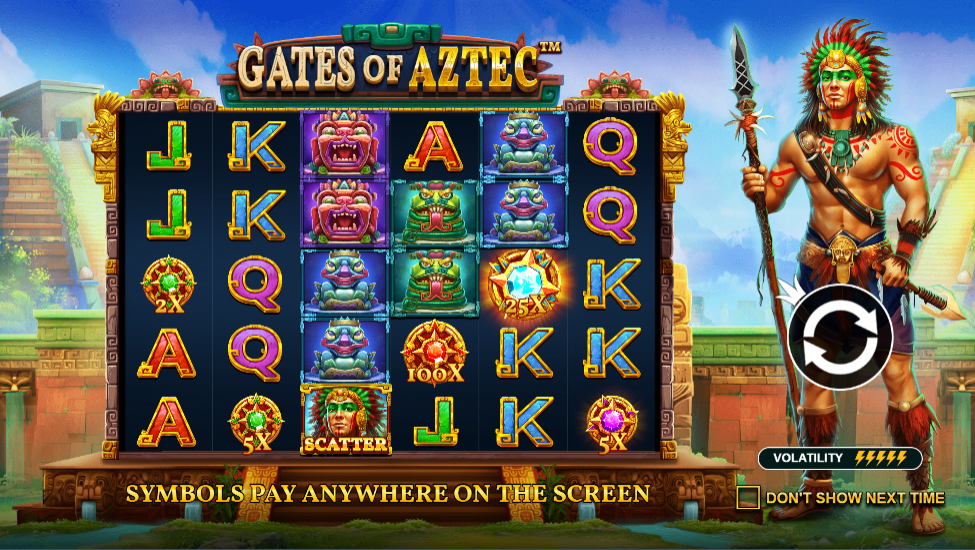 Situs Judi Slot Online Terpercaya Mudah Menang Hari ini Gates of Aztec